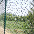 Basketbol sahası çit-yeşil renkli zincir bağlantı çit
